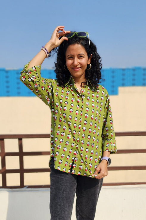 Tropical Jungle Printed Shirt